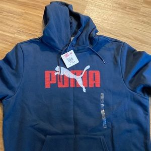 PUMA blue hoodie(brand new)